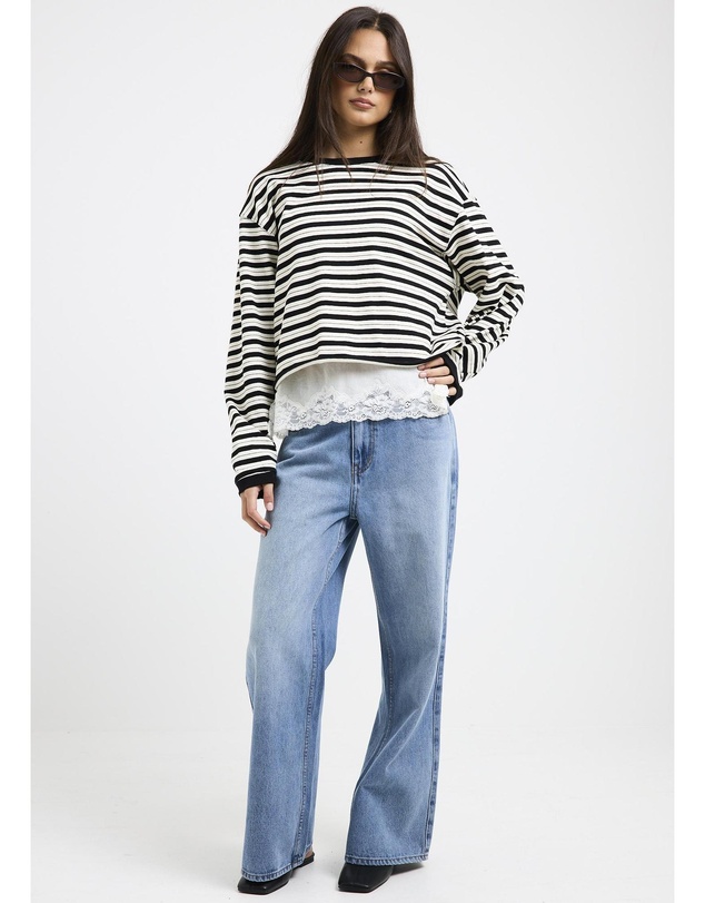 Subtitled - Wren Wide Denim Jeans Petite