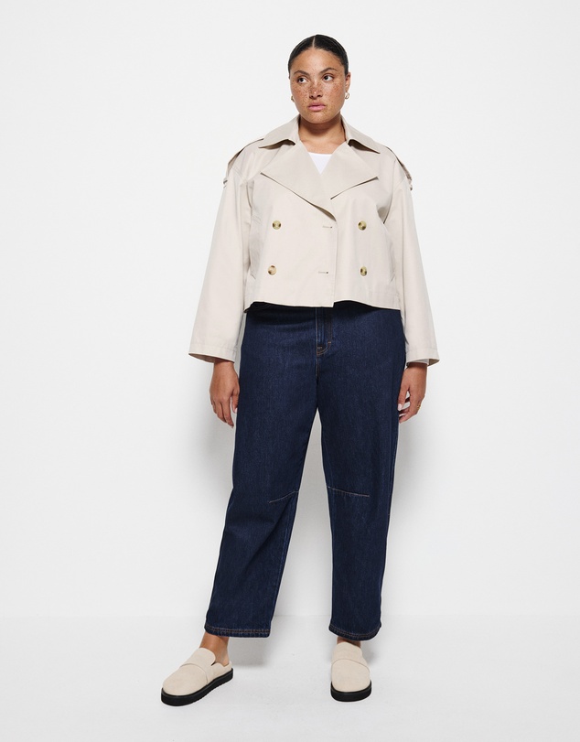 Commonry - Melissa Cropped Trench