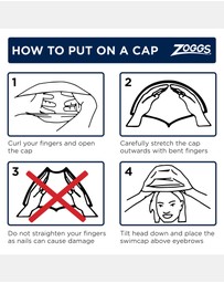 Zoggs - Delux Stretch Cap - Kids