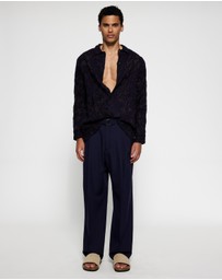 CMMN - Omari Double Pleated Trousers