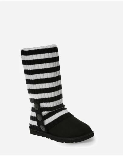 Ozwear Connection Uggs - Ugg Cardy Stretchy Knit Leg Warmers Slouch Socks