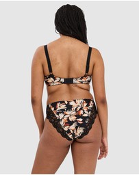 Sans Complexe - Ariane Fantaisy Microfibre & Lace Bikini Brief
