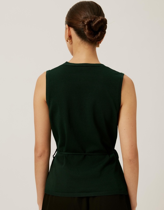 Tussah - Wrap Knit Top