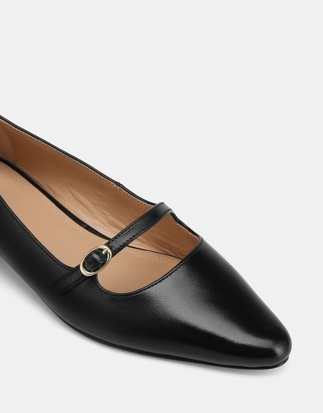 Wittner - Carina Leather Pointed Ballet Flats
