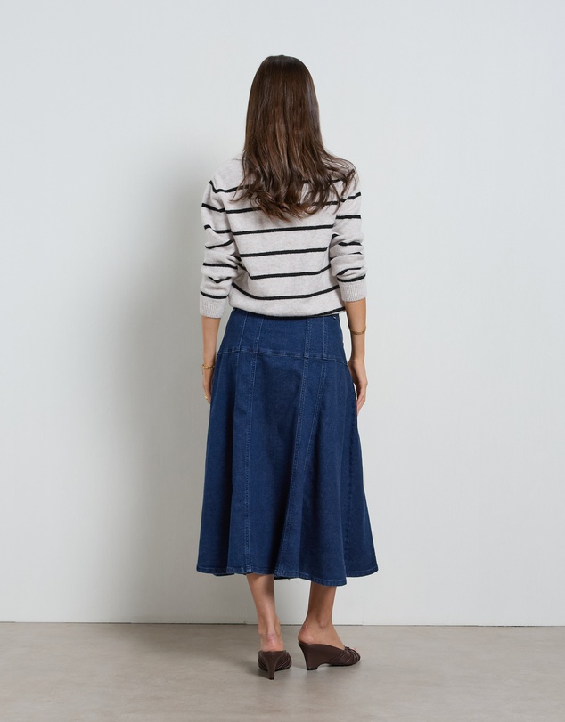 DRICOPER DENIM - Gabby Flare Skirt