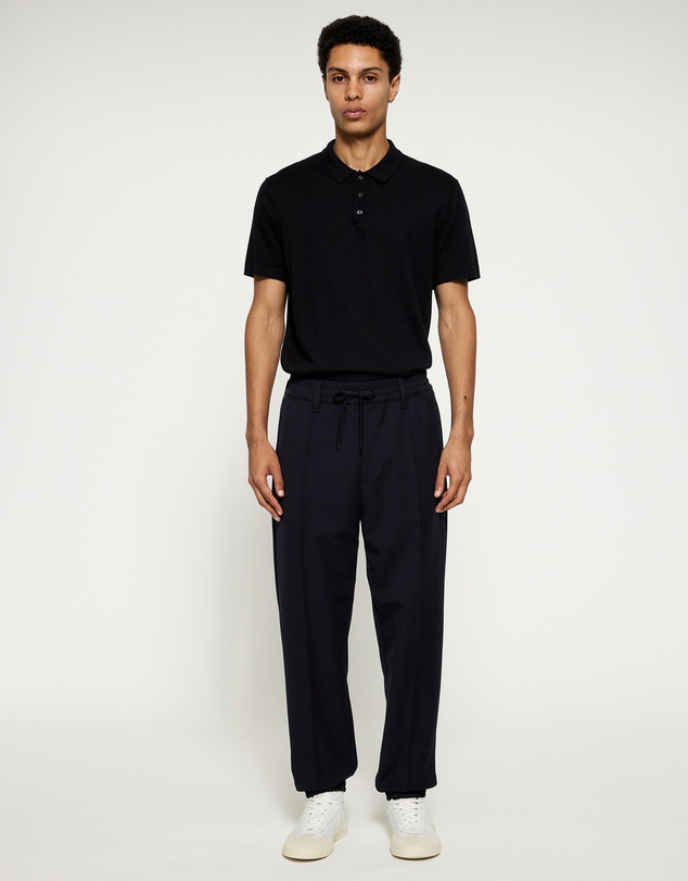 Armani Exchange - Mid-Rise Drawstring Trousers