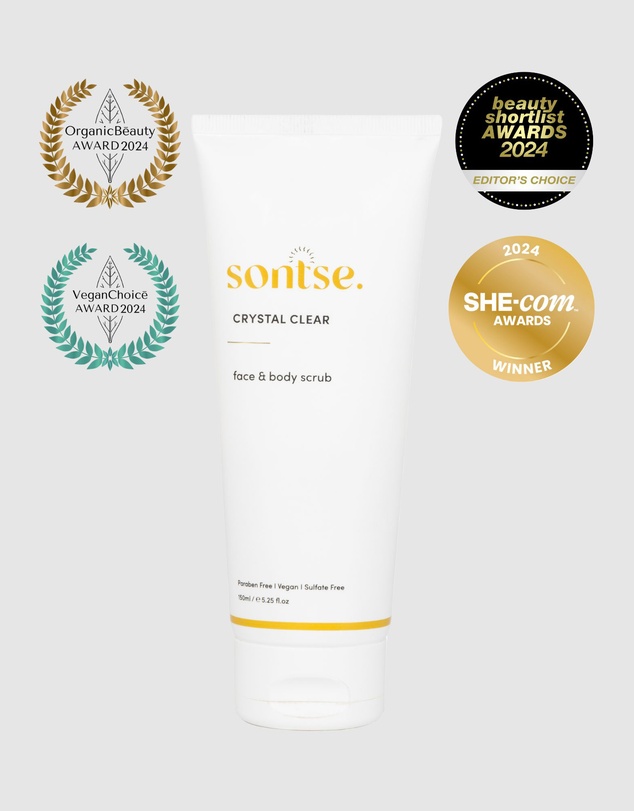 Sontse - Crystal Clear Face & Body Scrub