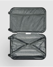 JETT BLACK - Royal Blue Maze Short Stay Luggage Set