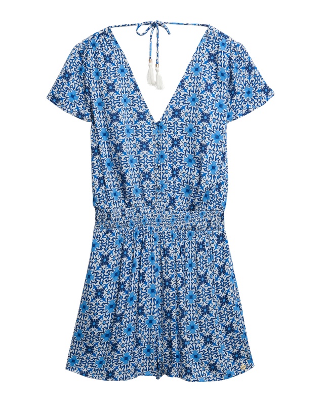 Superdry - Short Sleeve Printed Playsuit
