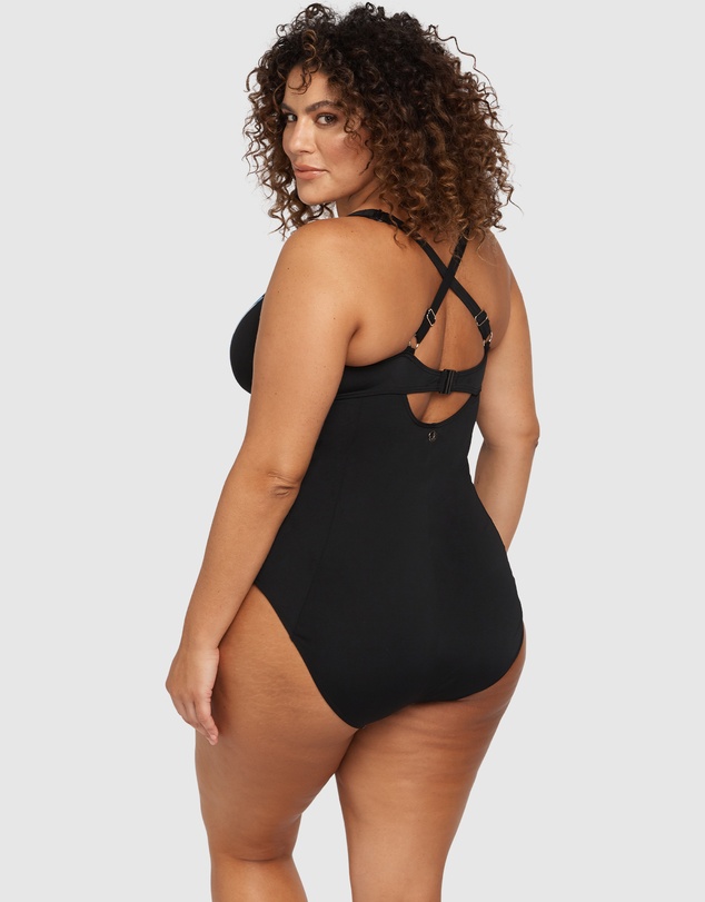 Artesands - Natare Black Chlorine Resistant Turner One Piece