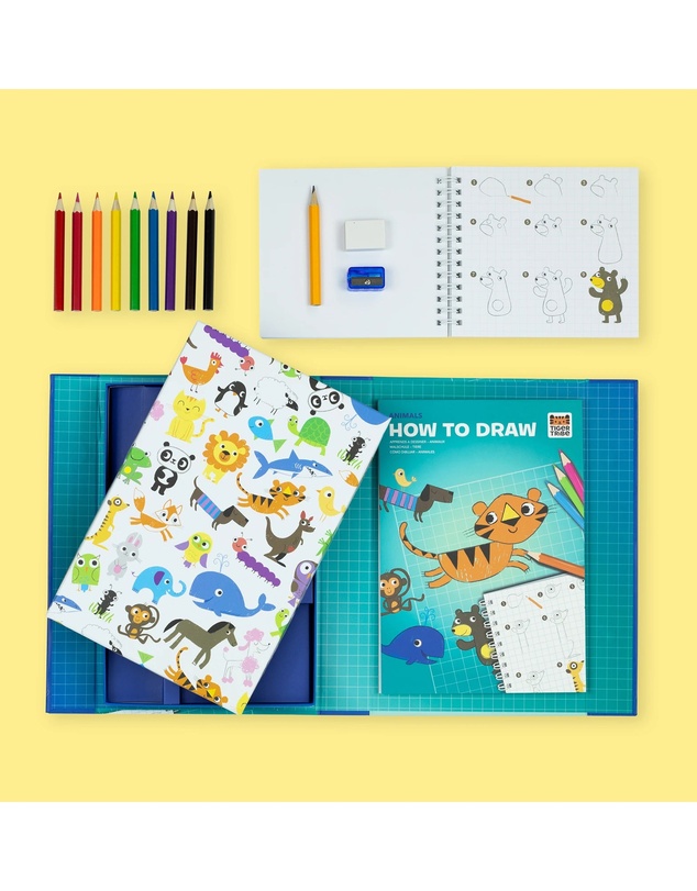 Tiger Tribe - How To Draw - Animals