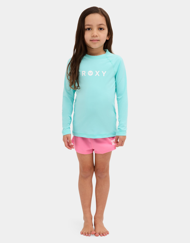Roxy - Girls 2 to 7 Essential Long Sleeve Rashguard