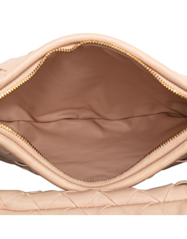 Pre-Loved by Azura Reborn - Pre-Loved bottega veneta Small Nappa Intrecciato Hobo with Removable Pouch
