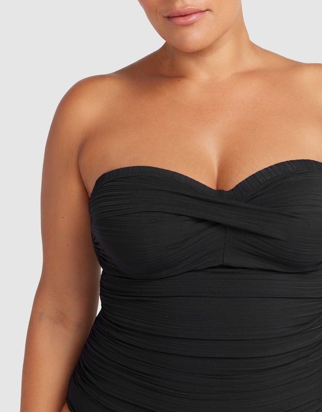 Artesands - Aria Black Botticelli Underwire Bandeau One Piece