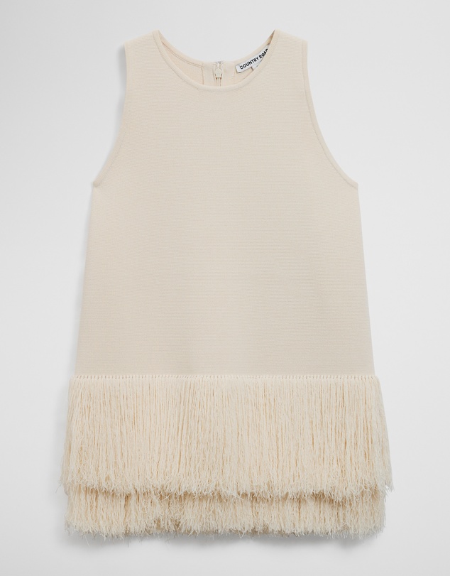 Country Road - Fringe Knit Top