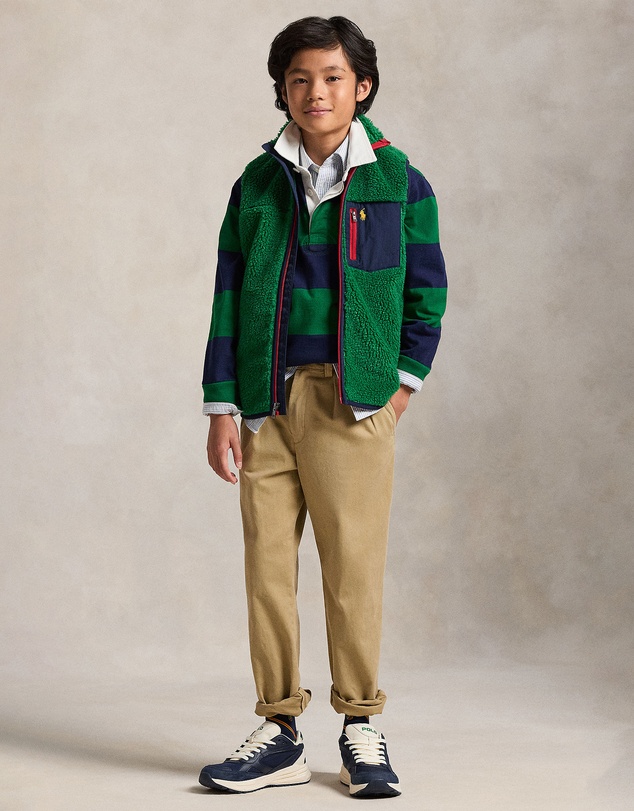 Polo Ralph Lauren - Teddy Fleece Hybrid Vest - Teens