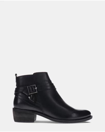 Mia Vita - Grace Ankle Bootie - Black