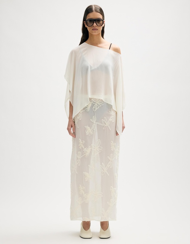Revibe - Repaired Minima Esenciales Eavan Drape Top - AU 8
