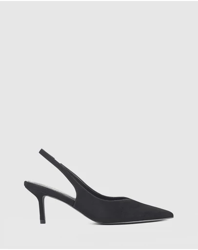 Siren - Yory Slingback Kitten Heels