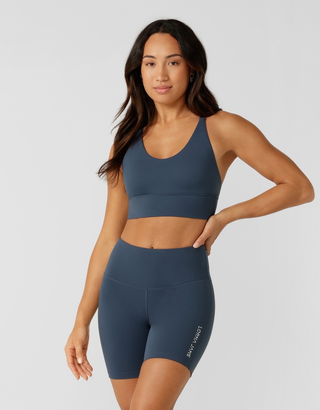 Lorna Jane - Lotus No Chafe Phone Pocket 16cm Bike Shorts