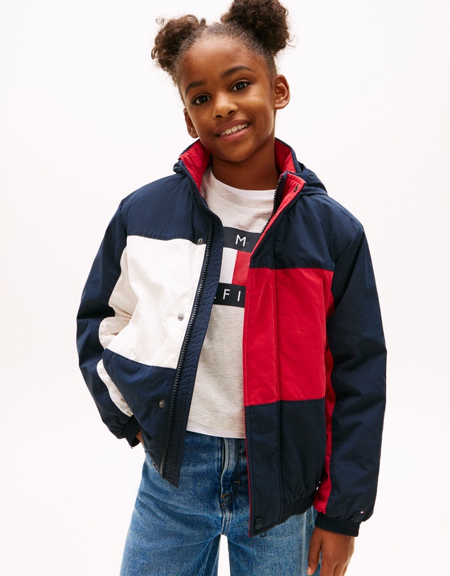 Tommy Hilfiger - Heritage Colour-Blocked Relaxed Jacket - Teens