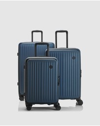 Nere - Venture Dual Open 3pc Suitcase Set