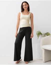 Angel Maternity - Maternity Deluxe Modal Tank in Ivory