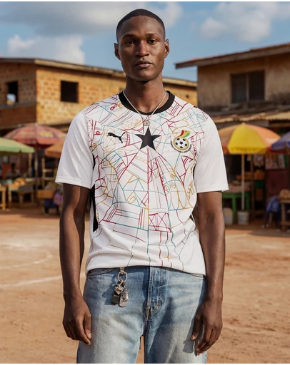 Puma - Ghana Home Jersey - Men