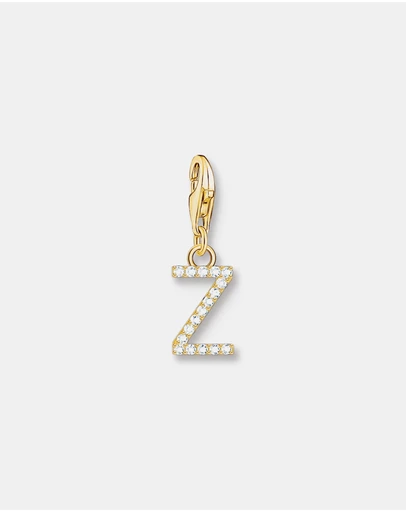 THOMAS SABO - Charm Pendant Letter Z Gold Plated