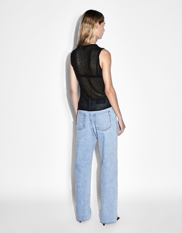 Ksubi - Divide Knit Vest Black