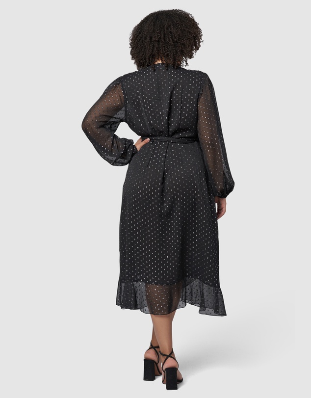 Pink Dusk by Curve Project - Fake Magic Midi Dress