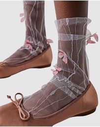 High Heel Jungle - Papillon Tulle Sock