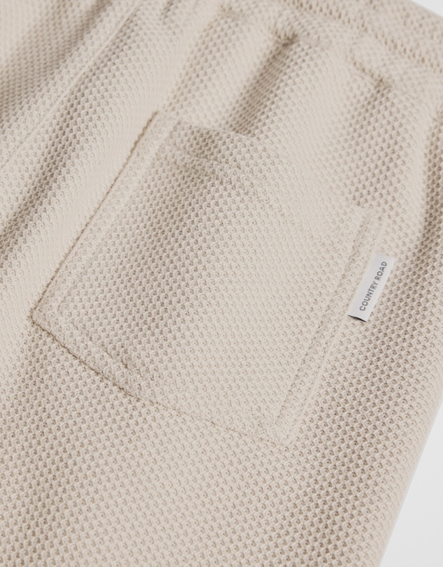 Country Road - Organically Grown Cotton Waffle Short