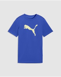 Puma - Train All Day Essentials Cat Logo Tee - Teens