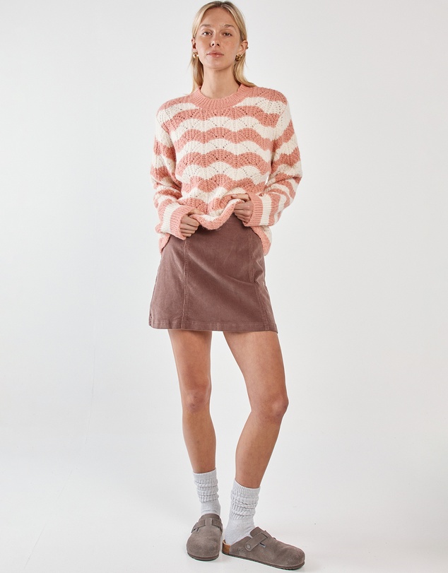 Sass - Nikkita Wavy Stripe Knit