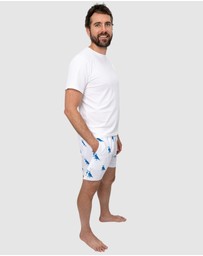 Sant And Abel - Men's Nathan Turner Quail Swim Shorts