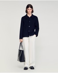 Sandro - Worker Double Face Jacket
