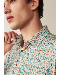 NEXT - Print Polo Shirt