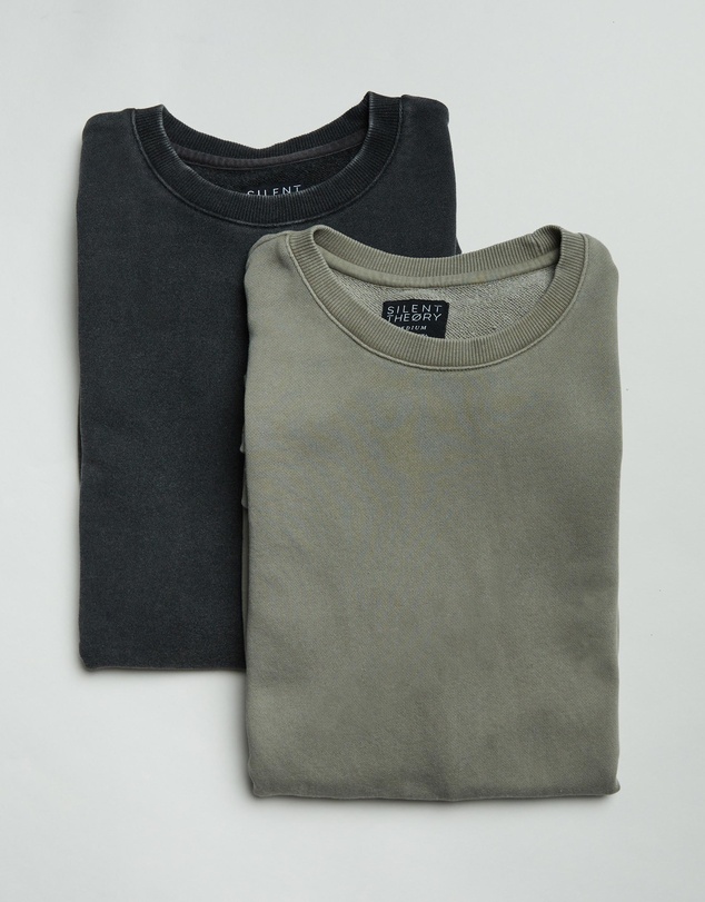 Silent Theory - 2-Pack Curved Hem Crew Tee