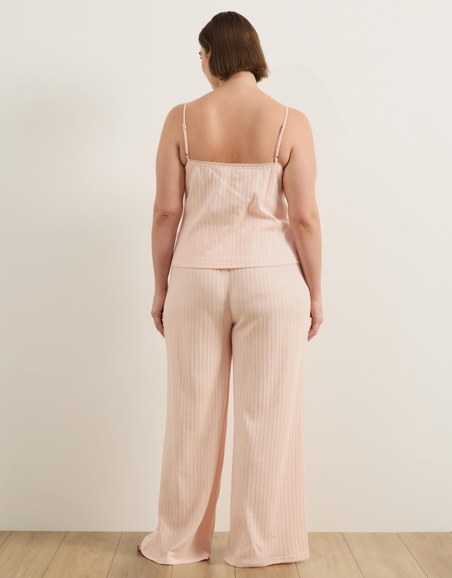 Atmos&Here Curvy - Melody Pointelle Cami Pants Pyjama Set
