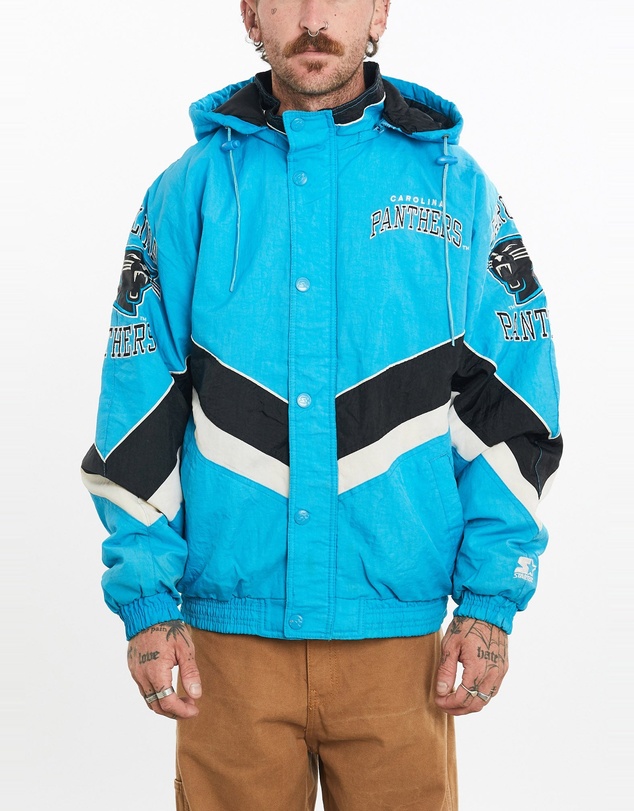 Vintage by The Real Deal - Pre Loved - Vintage Starter NFL Carolina Panthers Jacket