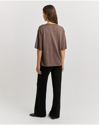 Toorallie - Extrafine Relaxed Knit Tee