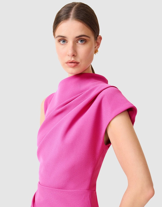 Elliatt - Chantal Asymmetrical Midi Dress