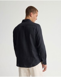 Oxford - Cooper Organic Linen Shirt Long Sleeve