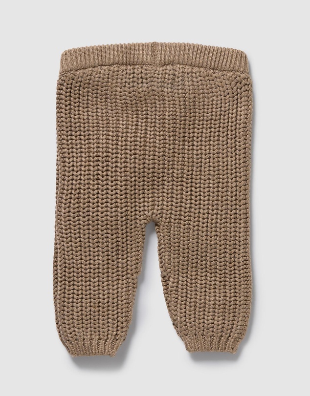 Wilson & Frenchy - Chestnut Organic Knitted Leggings - Babies