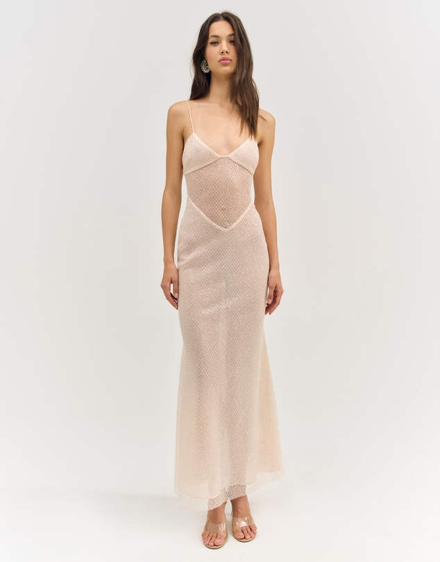 For Love & Lemons - Kate Sequin Maxi Dress