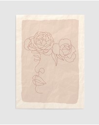 Olive et Oriel - She Blooms II Art Print
