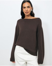AERE - Nika Cotton Cashmere Knit Jumper