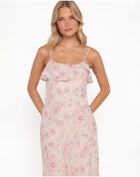Petal & Pup - Lizbeth Maxi Dress - Pink Mauve Floral