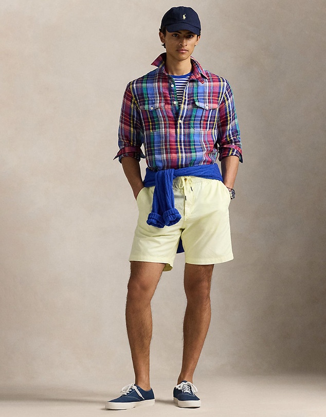 Polo Ralph Lauren - 8in Polo Prepster Mineral-Dyed Shorts